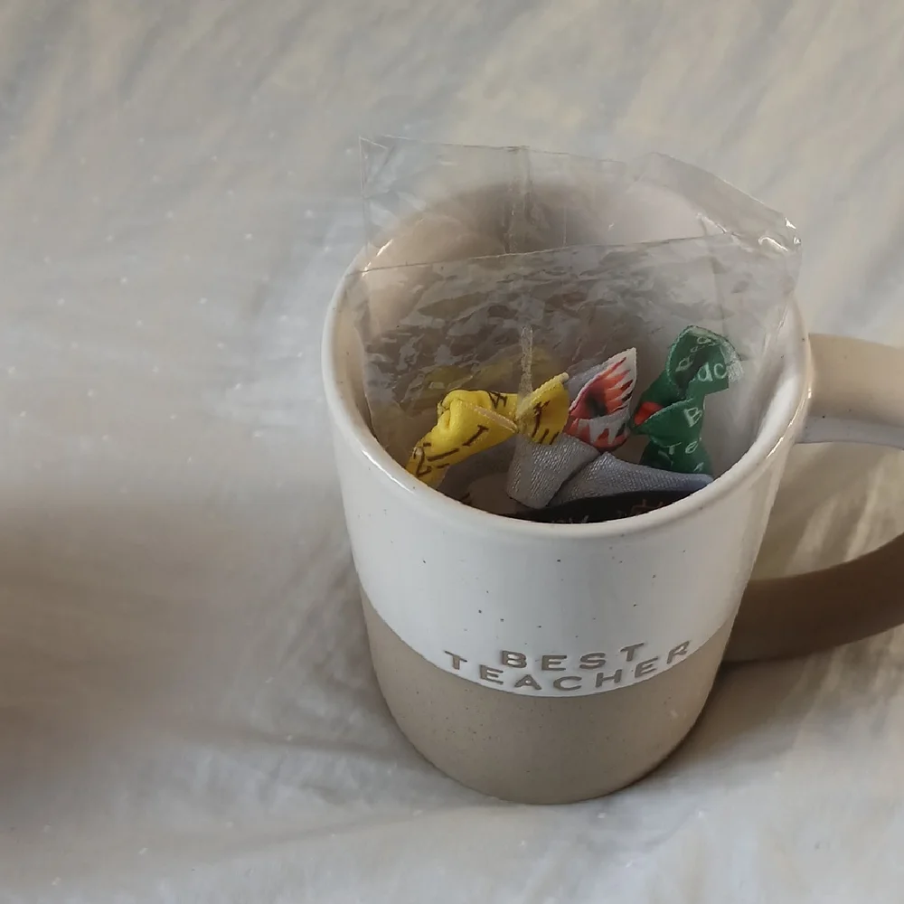 Best Teacher Mug with 4 Teachers Bracelts